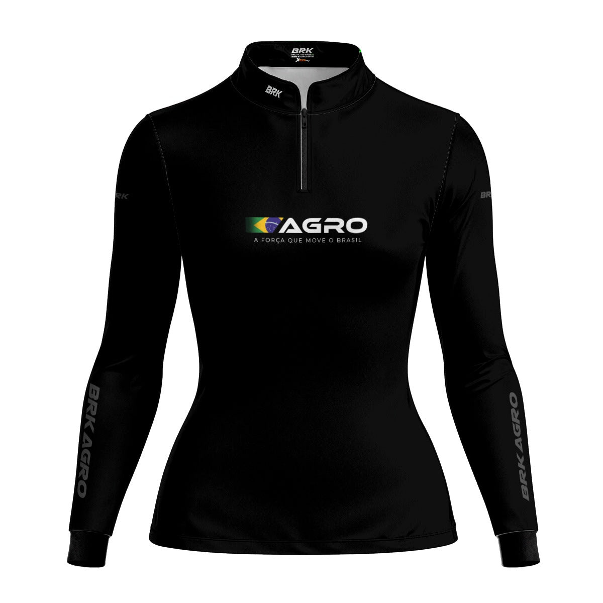 Camisa Agro Feminina Brk O Agro Não Para com Proteção UV50 - Brk Agro