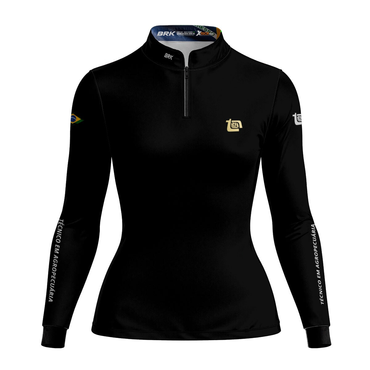 Camisa Agro Feminina Brk Técnico em Agropecuária V2 com Proteção Solar UV50+ - Brk Agro