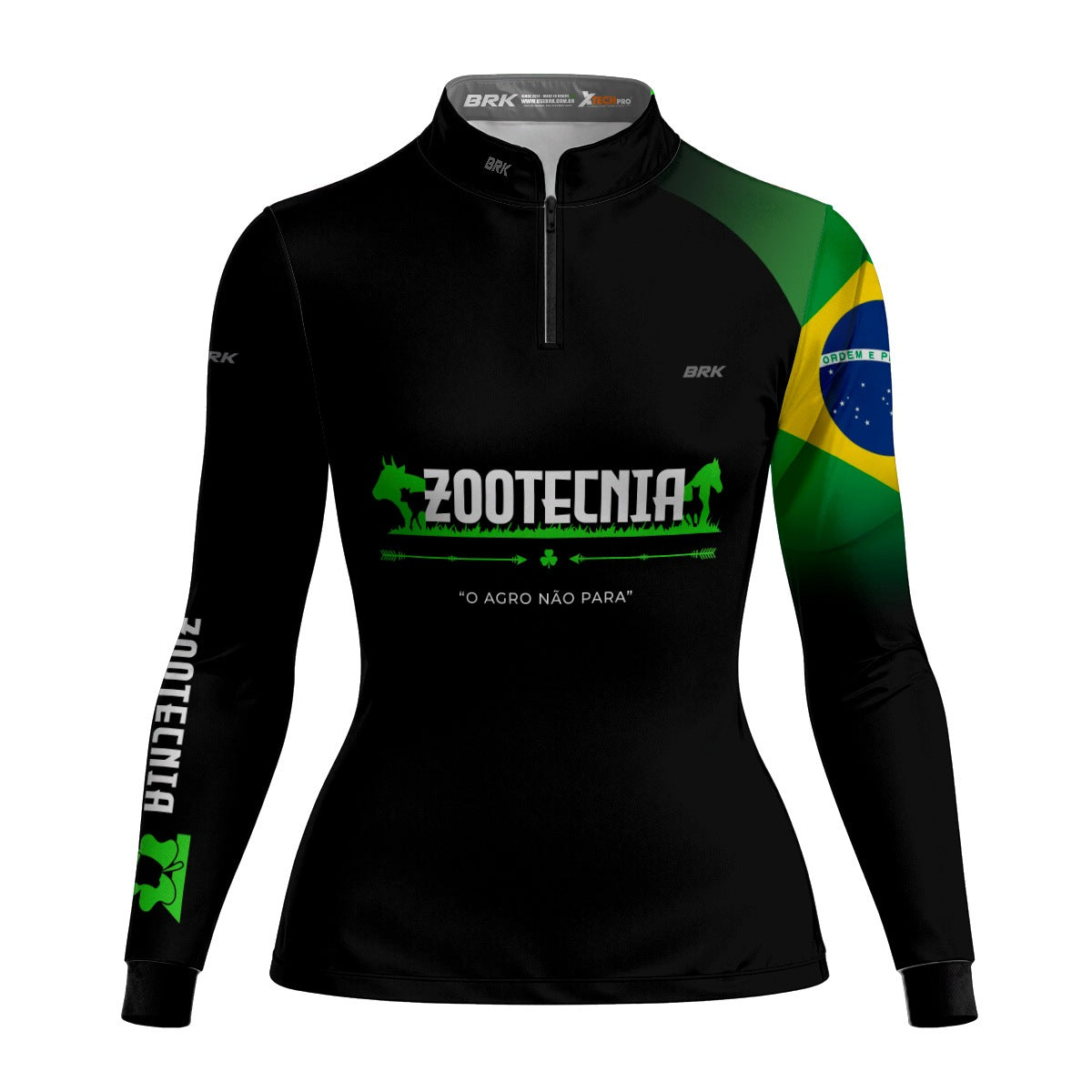Camisa Feminina Agro Brk Zootecnia com UV50+ - Brk Agro