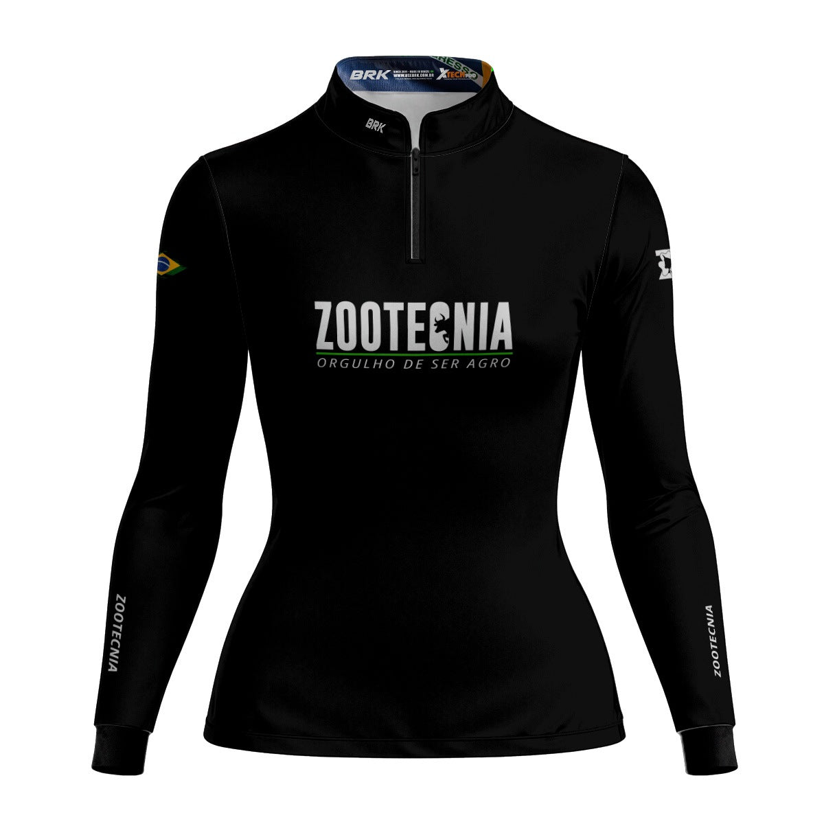 Camisa Agro Feminina Brk Zootecnia V2 com Proteção Solar UV50+ - Brk Agro