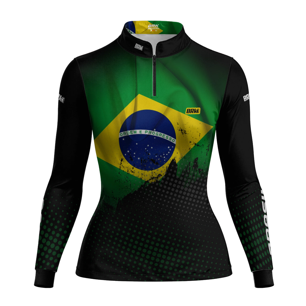 Camisa Brk Brasil com Proteção Uv50+ - Tamanho: M
