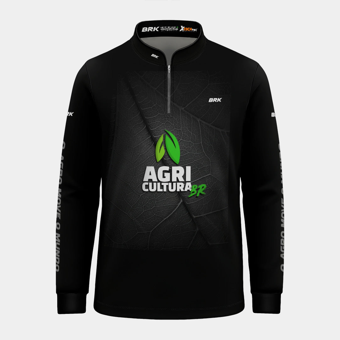 Camisa Infantil Brk Agro Brasil Agricultura com UV50+