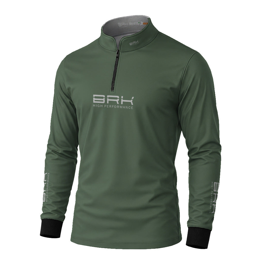 Camisa de Pesca Brk Offshore Fishing Club Vara de Pesca com Proteção Solar UV50+