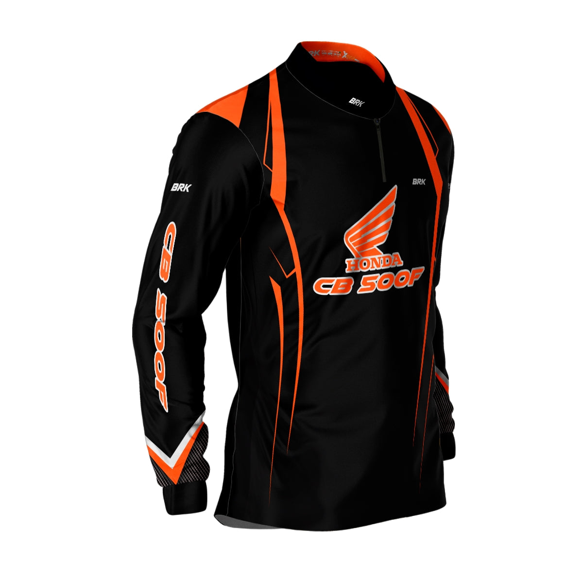 Camisa de Motociclismo Brk Honda CB 500F com Proteção UV50+