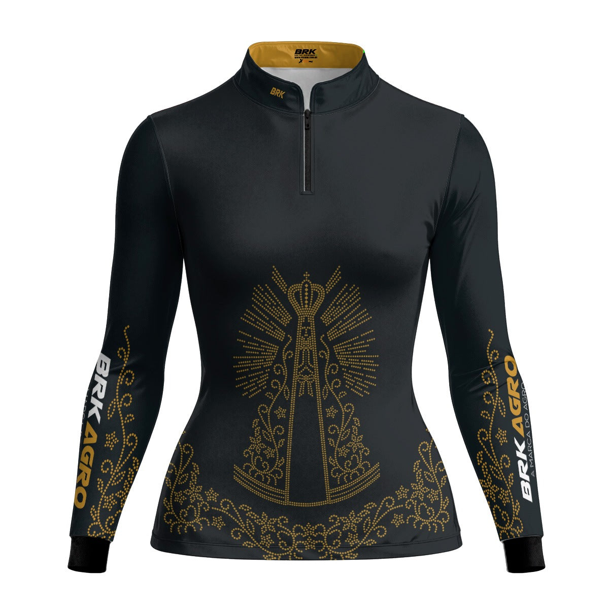 Camisa Agro Feminina Brk Nossa Senhora com Proteção Solar UV50+ - Brk Agro