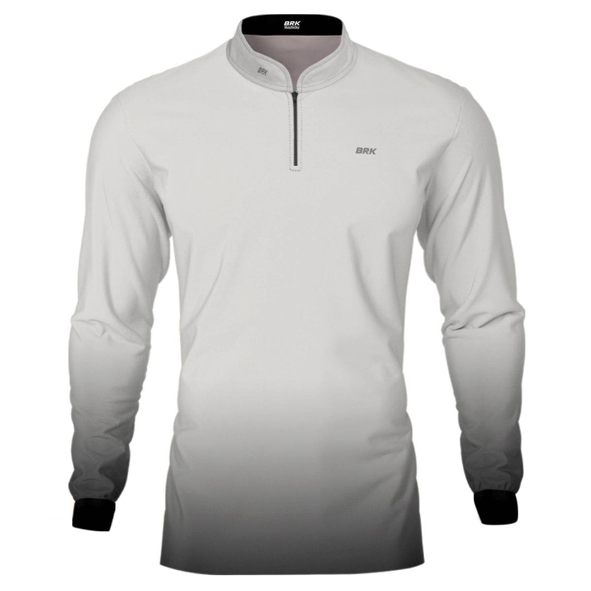 Camisa Agro Brk Unissex Basic Cinza Claro com Proteção Solar UV50+ - Brk Agro