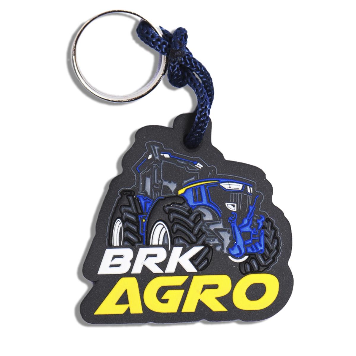 Chaveiro Brk Agro Trator Azul - Brk Agro