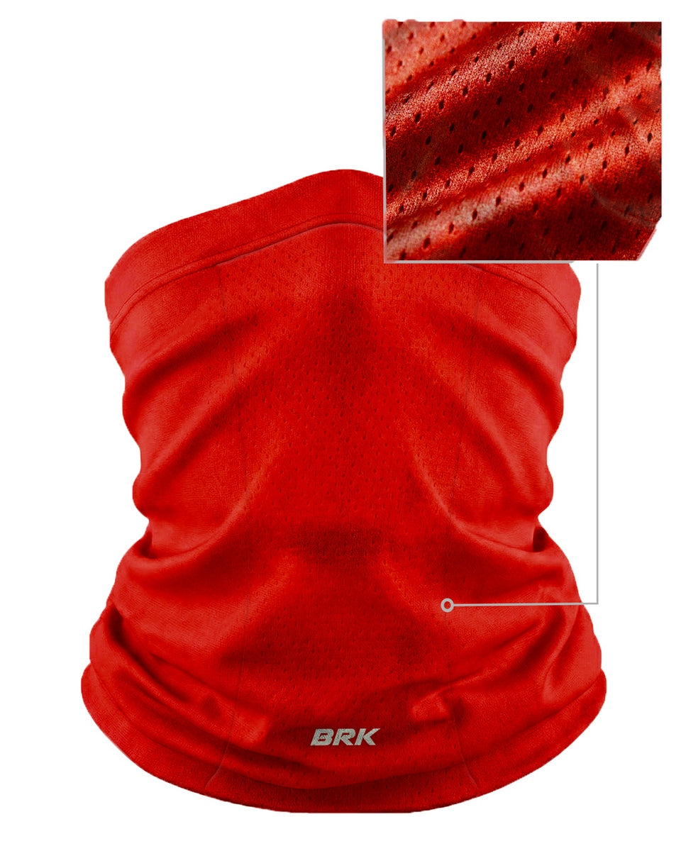 Bandana Tubeneck Brk Vermelho Liso Proteção UV50+ - Brk Agro