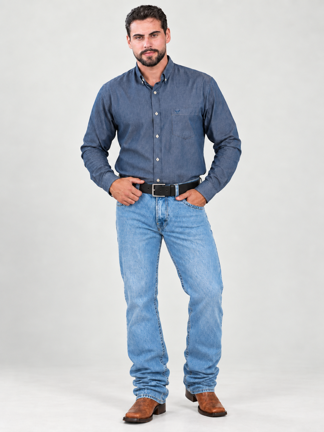 Calça Jeans Western - Masculina