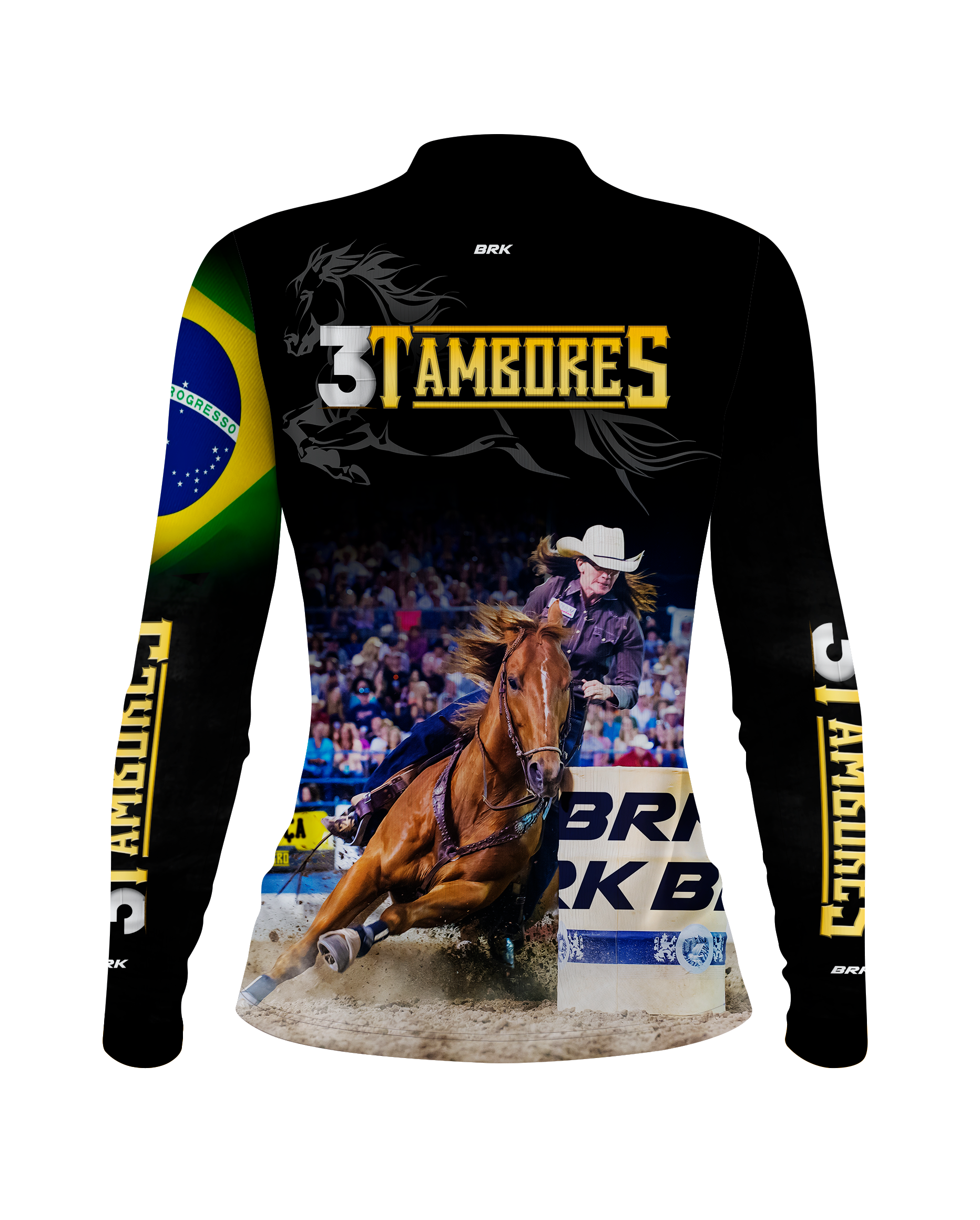 Camisa Agro Brk Três Tambores com Proteção Solar UV50+ - BRK AGRO