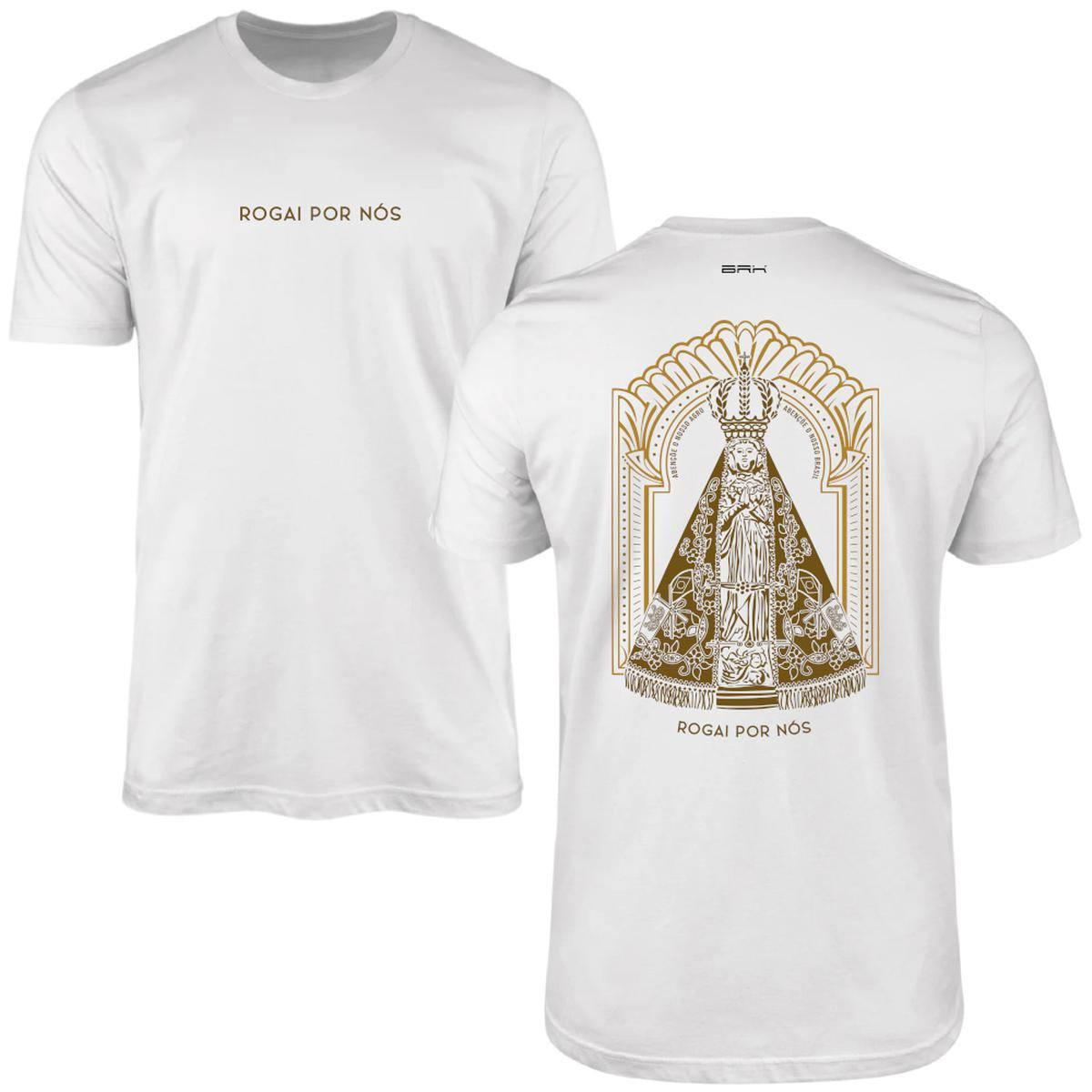 Camiseta Agro Brk Rogai por Nós com Algodão Premium - Brk Agro