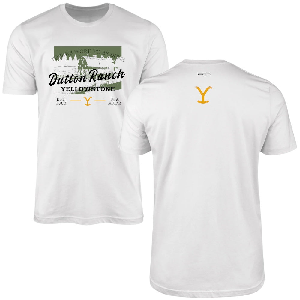 Camiseta Agro Brk Yellowstone Dutton Ranch com Algodão Premium - Brk Agro