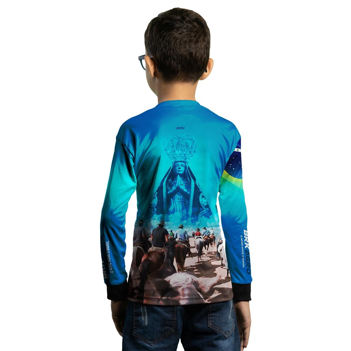 Camisa Agro Brk Cavalgada Devoto Nossa Senhora com UV50+ - BRK AGRO