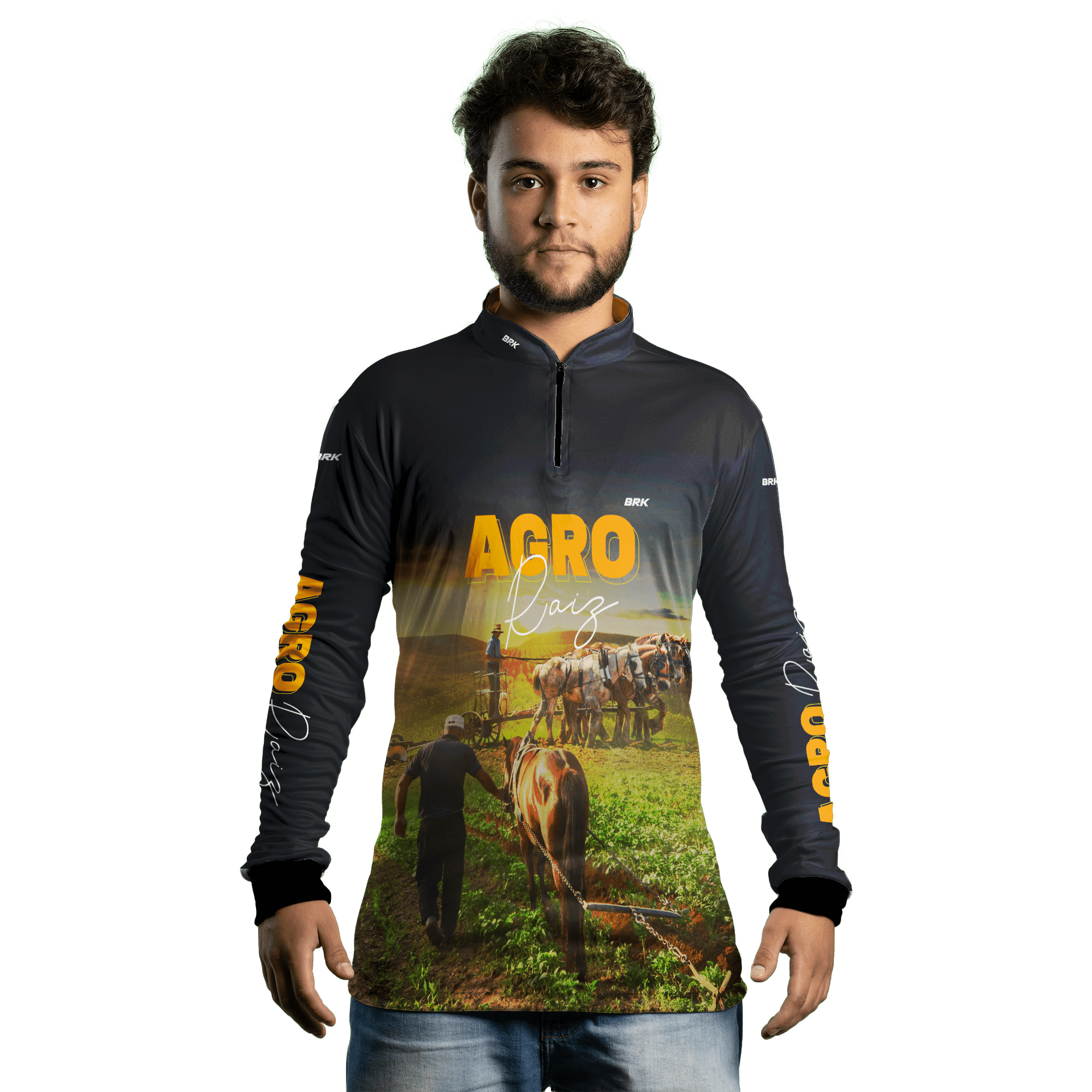 Camisa Agro Brk Agro Raíz com UV50+ - BRK AGRO