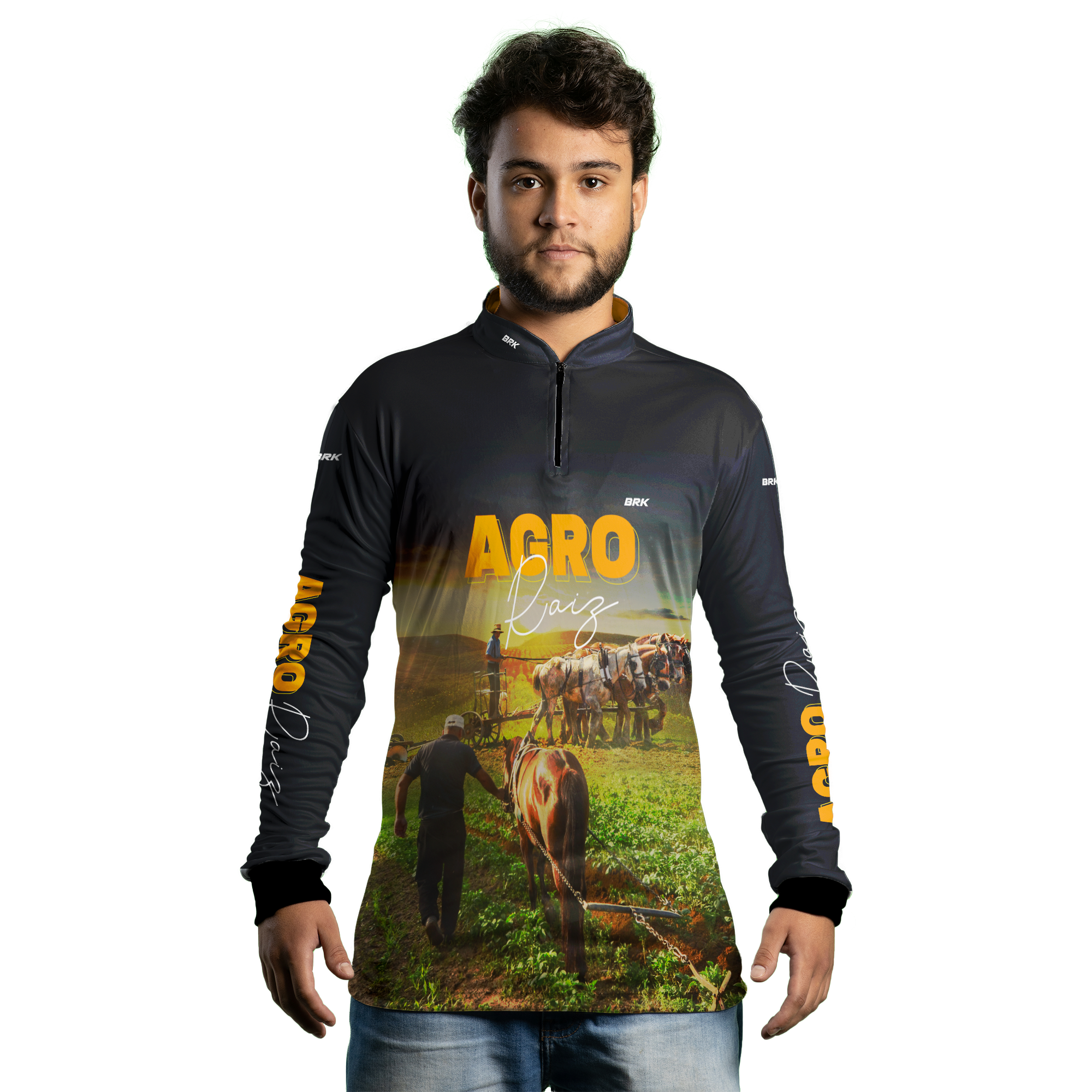 Camisa Agro Brk Agro Raíz com UV50+ - BRK AGRO