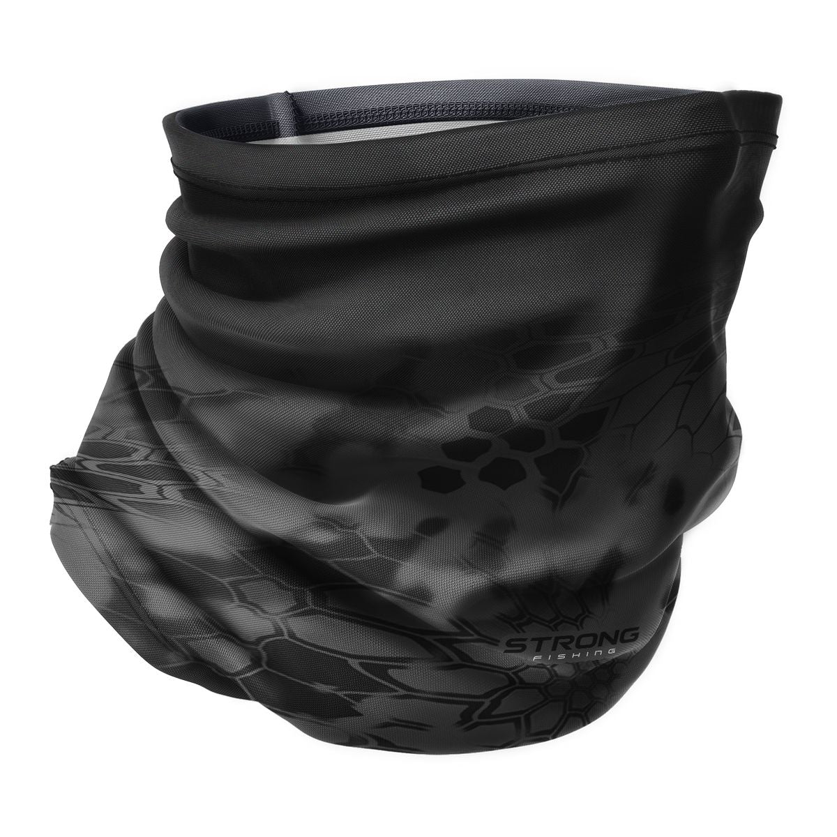 Bandana Tubeneck BRK Strong Fishing Preta com UV50+ - Brk Agro