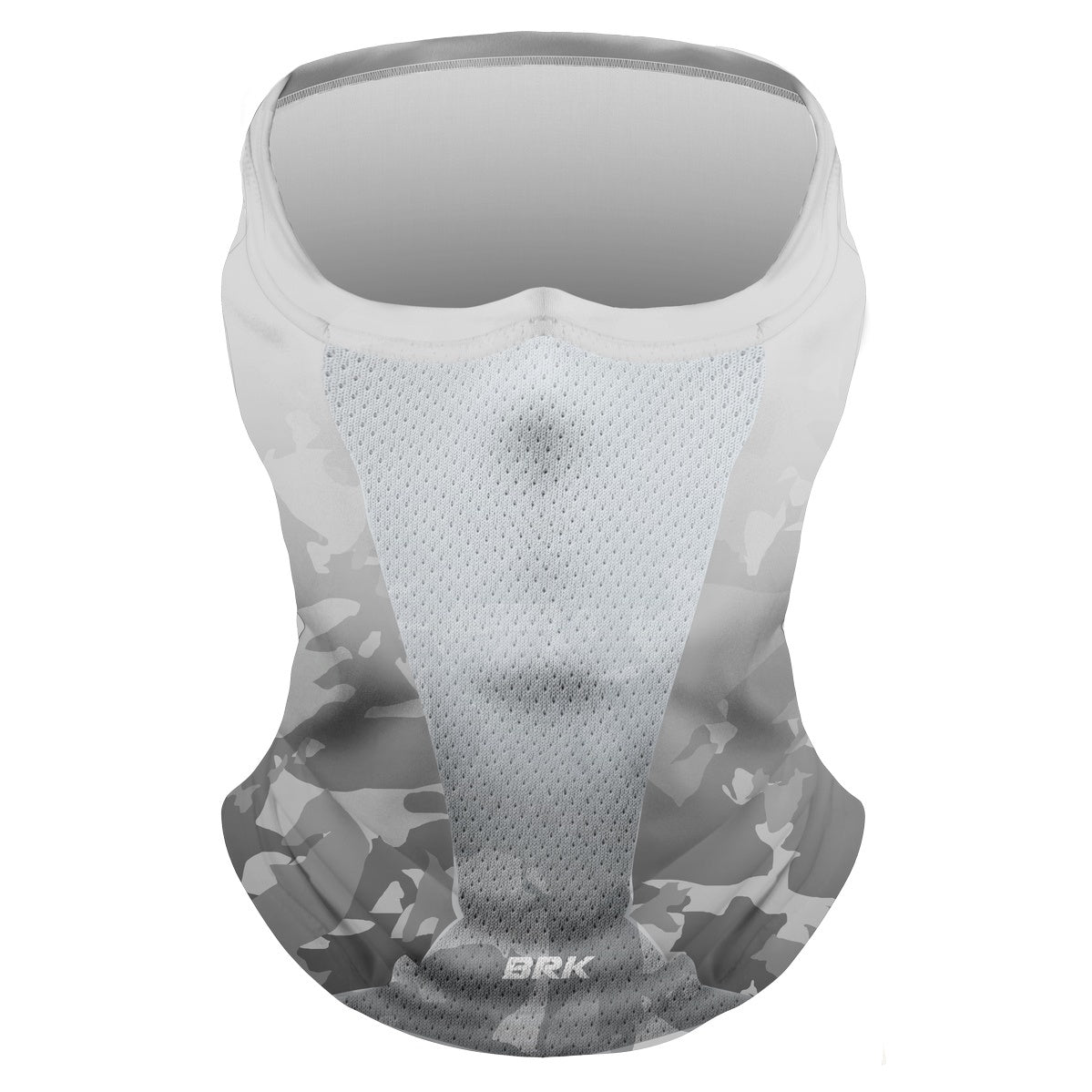 Bandana Black Mask Brk Branco e Cinza Camuflado com Proteção UV50+ - Brk Agro