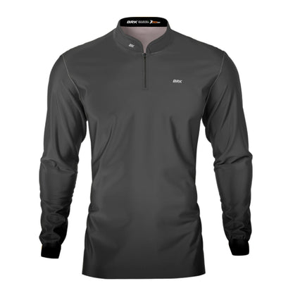 Camisa Agro Brk Unissex Basic Cinza com Proteção Solar UV50+ Envio Imediato - Brk Agro