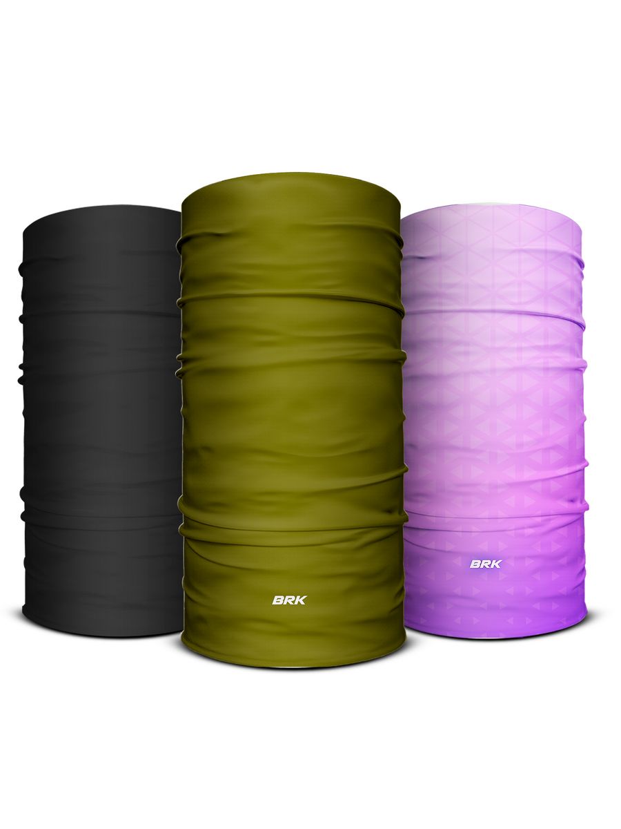Bandana Tubeneck  Brk UV50 Verde Oliva Coleção Cores Lisas - Brk Agro