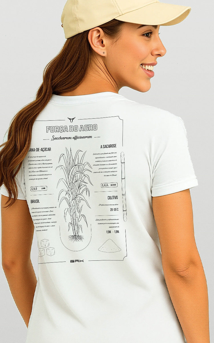 Camiseta Básica de Algodão Brk Científica Cana - Brk Agro