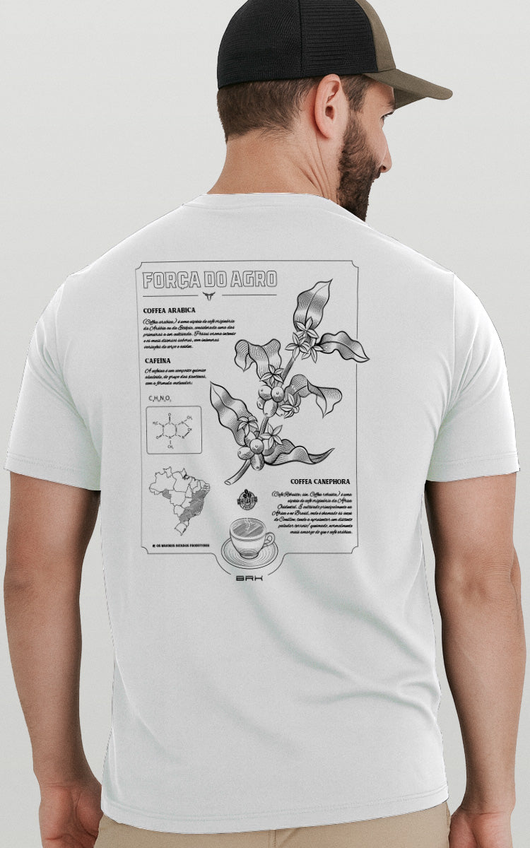 Camiseta Básica de Algodão Brk Científica Milho - Brk Agro