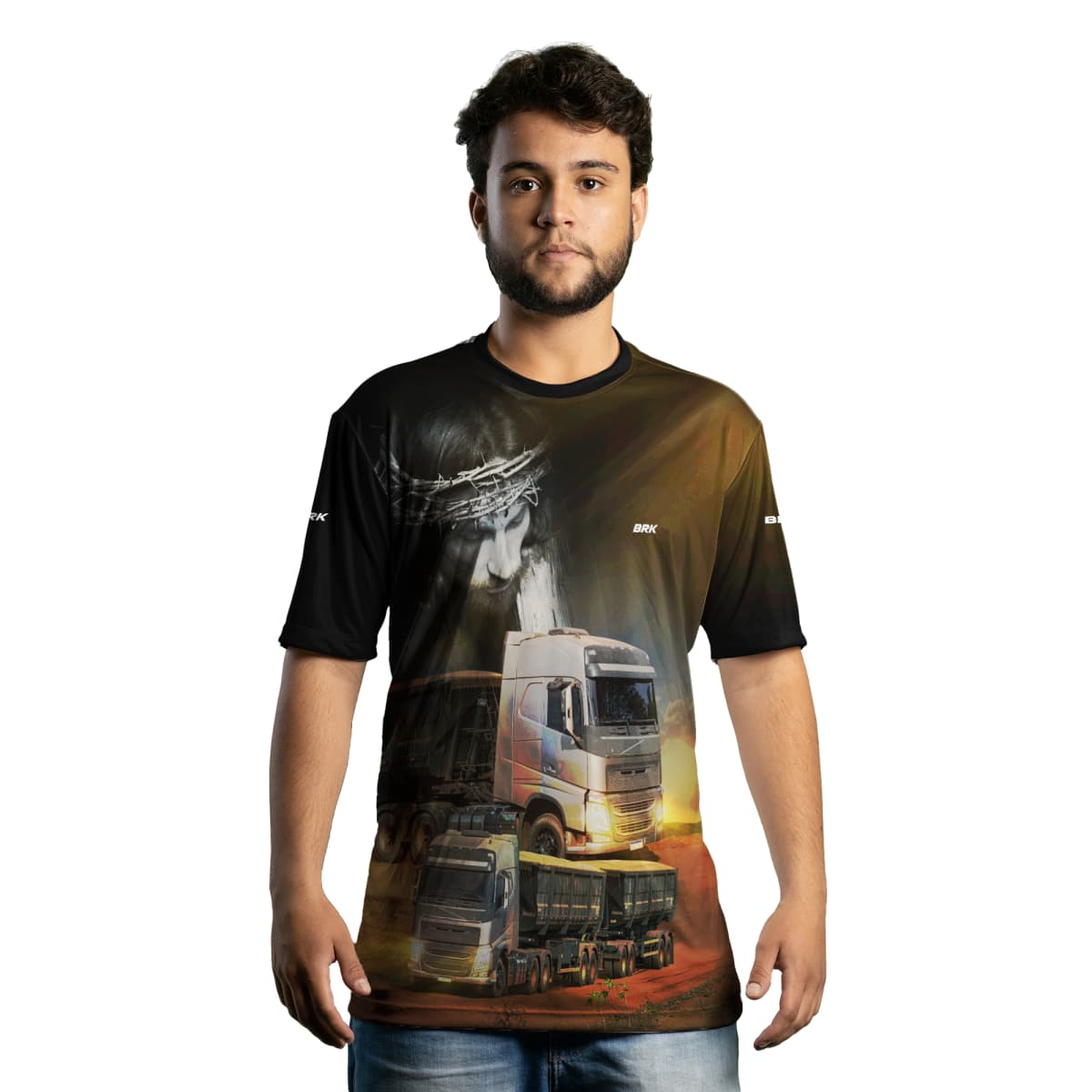 Camiseta Agro Brk Rodagem com Proteção Solar UV50+ - Brk Agro