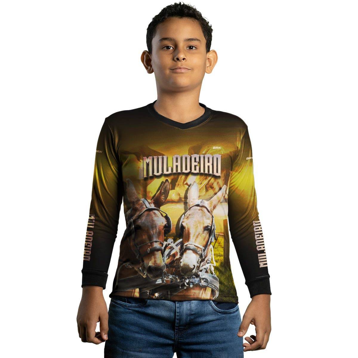 Camisa Agro Brk Muladeiro com Proteção Solar UV50+ - BRK AGRO