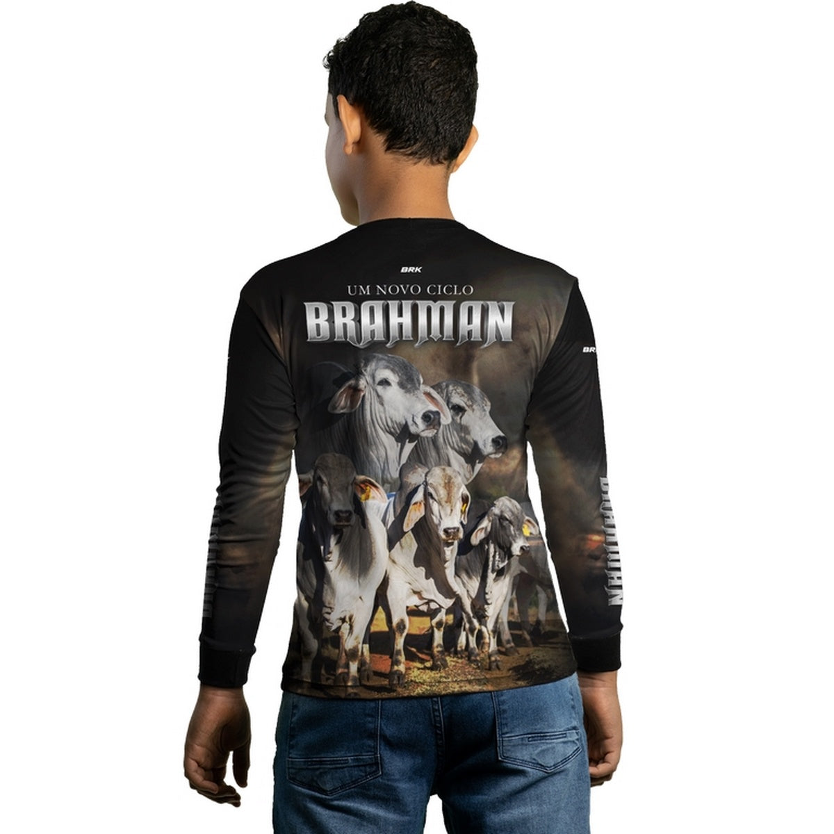 Camisa Agro Brk Raça Brahman com Proteção Solar UV50+ - BRK AGRO