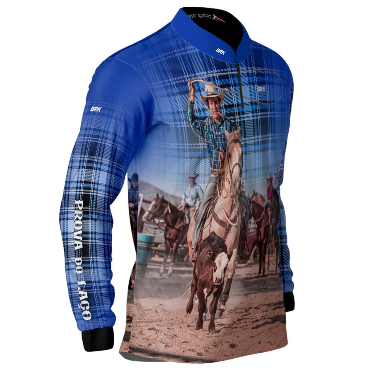 Camisa Agro Brk Prova do Laço com Proteção UV50+ - BRK AGRO