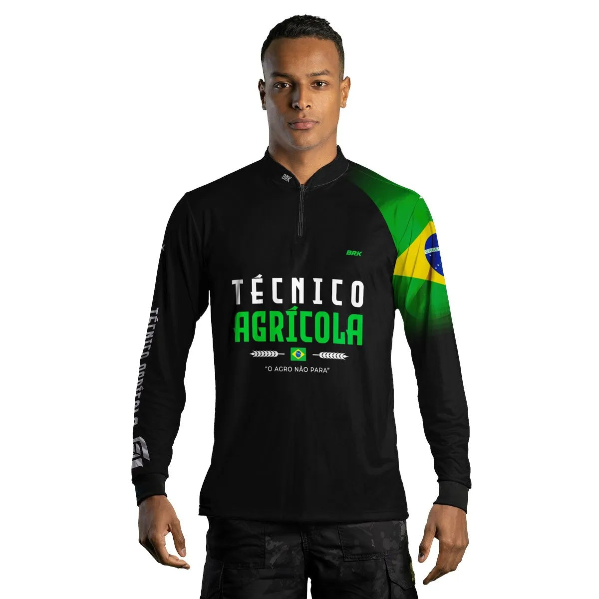 Camisa Agro Brk Técnico Agrícola UV50+ - Brk Agro
