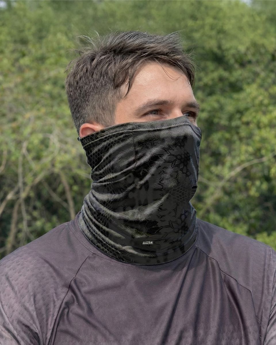 Bandana Tubeneck Stealth Grey BRK com Proteção UV50+ - Brk Agro