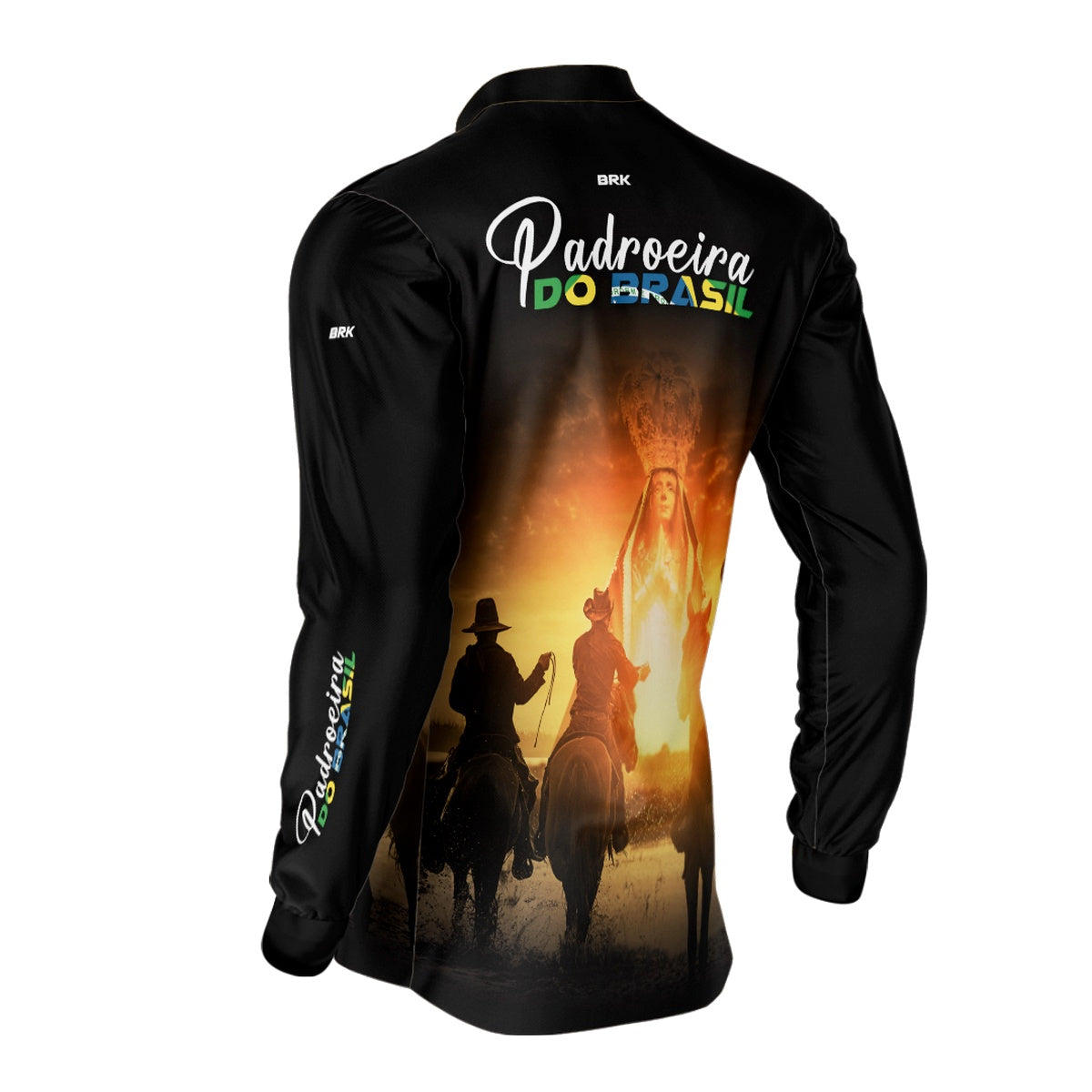 Camisa Agro Brk Padroeira do Brasil com Proteção Solar UV50+ - Brk Agro