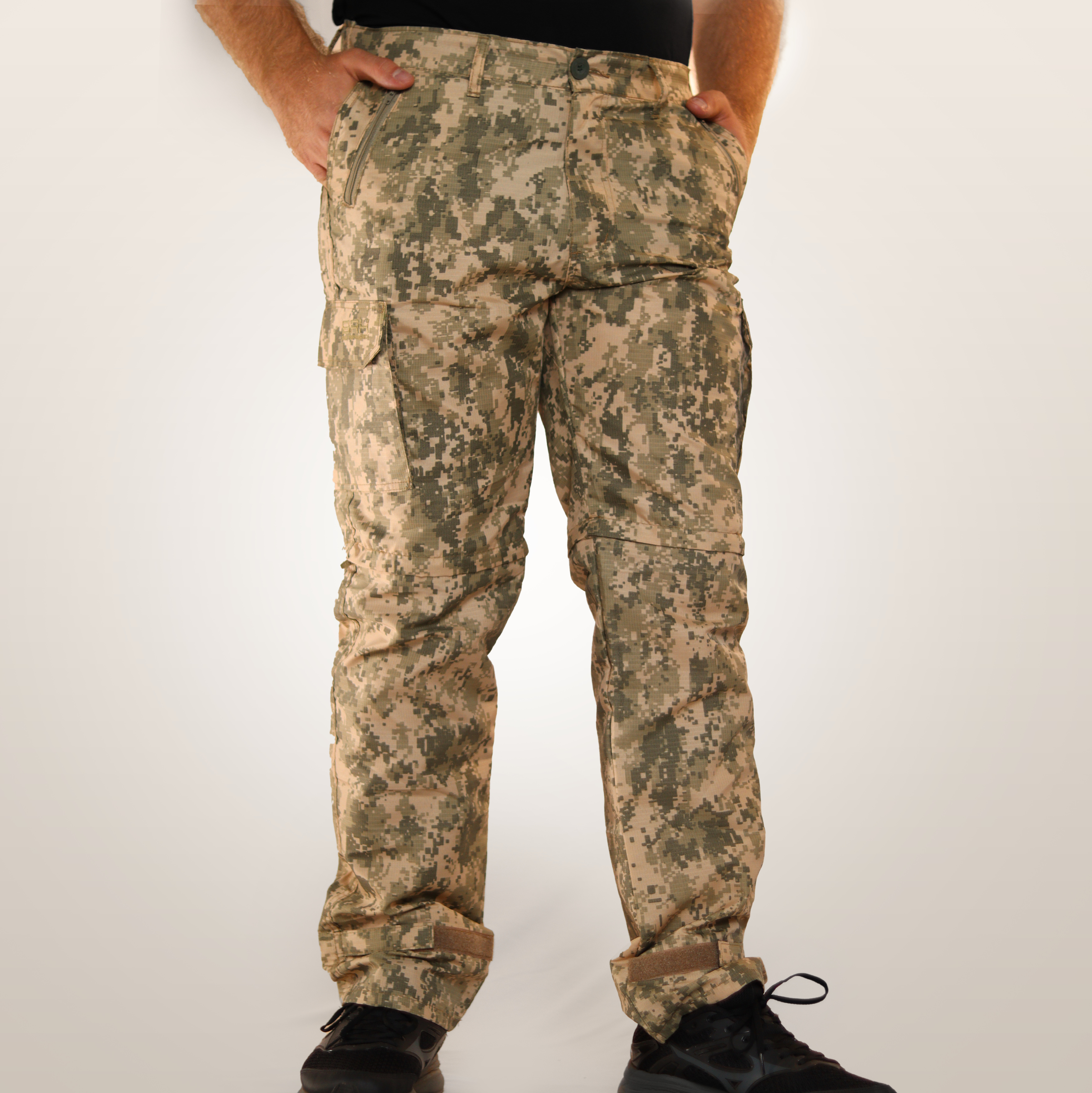Calça Explorer Brk Militar Bege Vira Bermuda - Brk Agro