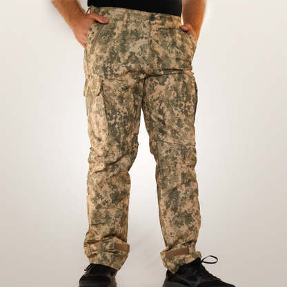Calça Explorer Brk Militar Bege Vira Bermuda - Brk Agro