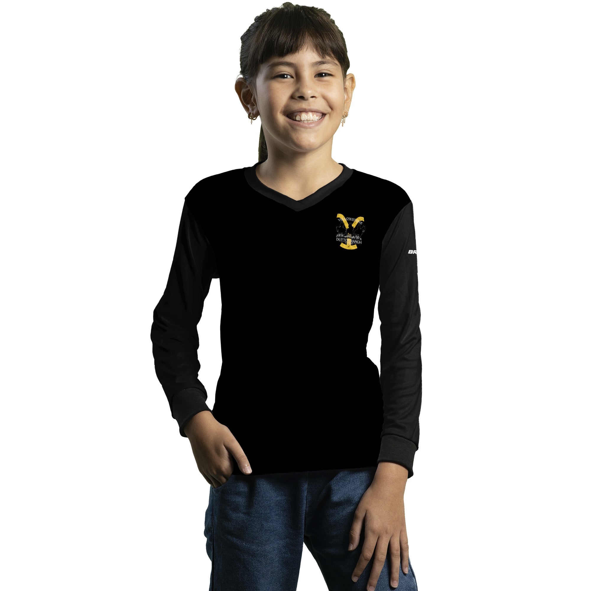 Camisa Agro Brk Yellowstone Básica com Proteção Solar UV50+ - Brk Agro
