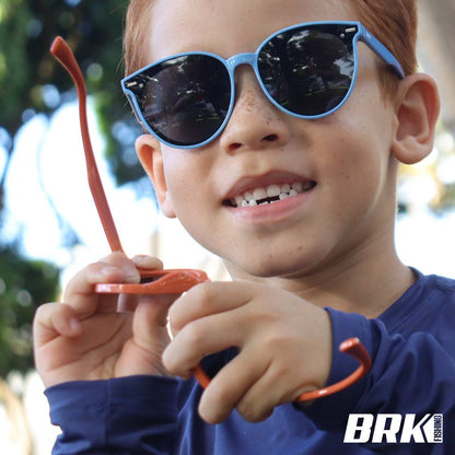 Óculos Infantil Brk 5 a 10 anos Flexível Polarizado - Brk Agro