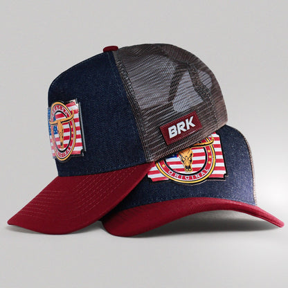 Boné Trucker Brk Agro Estados Unidos - Brk Agro