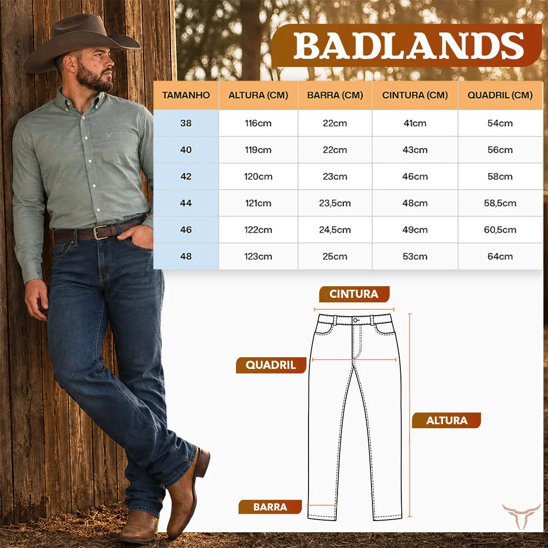 Calça Jeans Badlands - Masculina