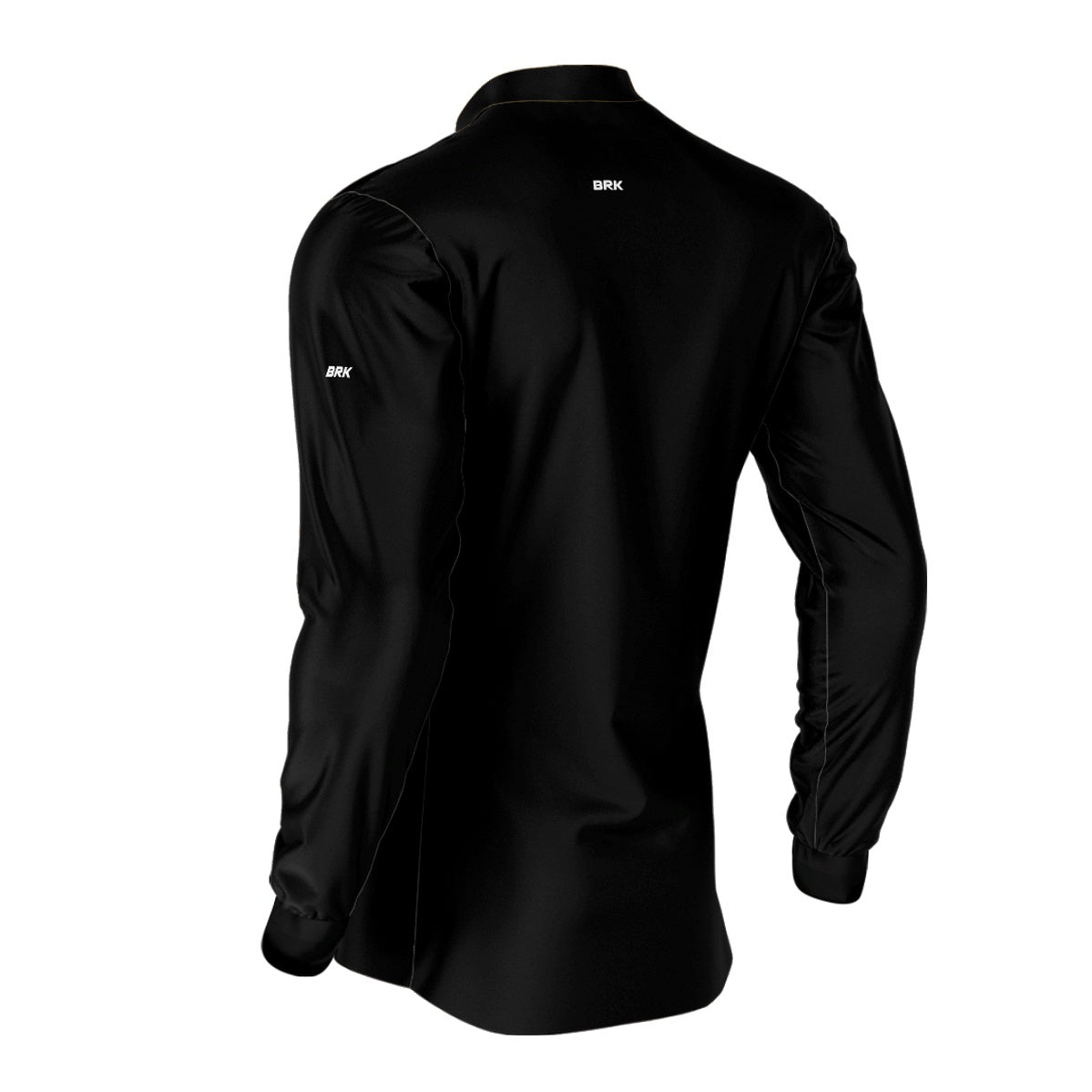 Camisa Agro Brk Manga Longa Preta com Proteção Solar UV50+ Envio Imediato - Brk Agro