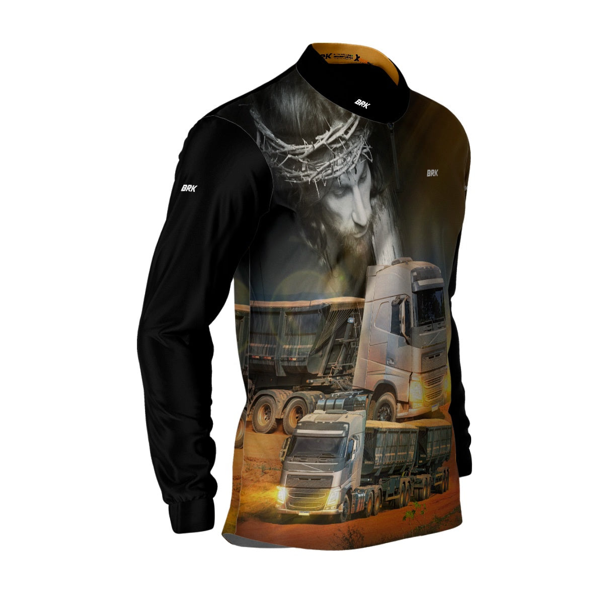 Camisa Brk Rodagem com Proteção Solar UV50 Envio Imediato - Brk Agro