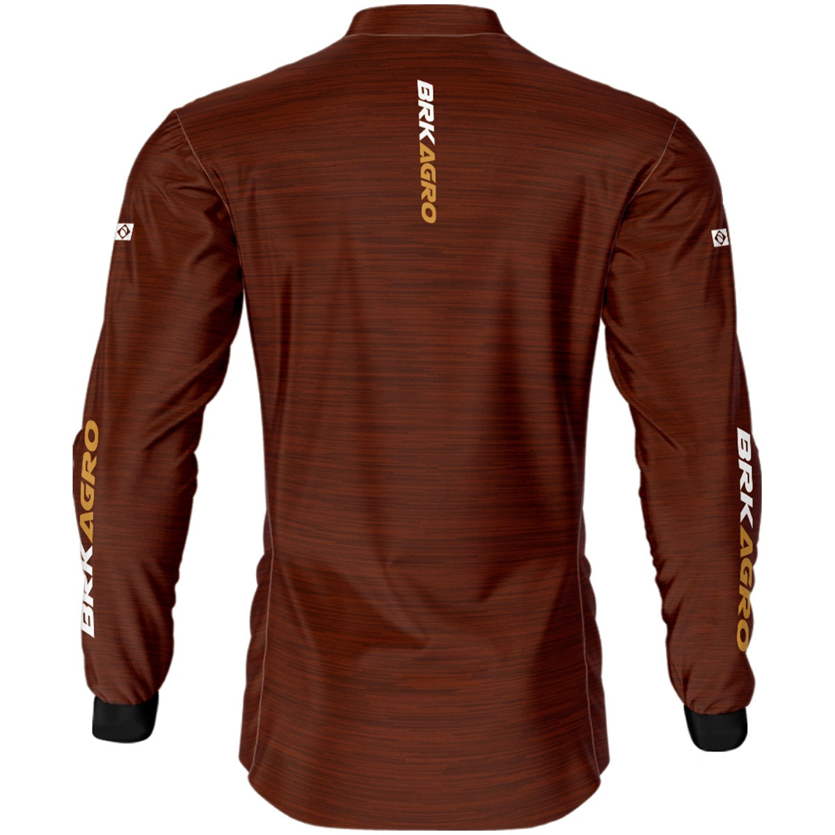 Camisa Agro Brk Mescla Marrom Yellowstone com Proteção Solar UV50+ - Brk Agro