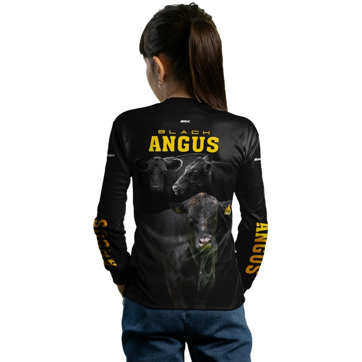 Camisa Agro Brk Black Angus com Proteção Solar UV50+ - BRK AGRO