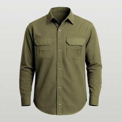 Camisa Work Agro Brk Caqui com Proteção UV50+ - Brk Agro