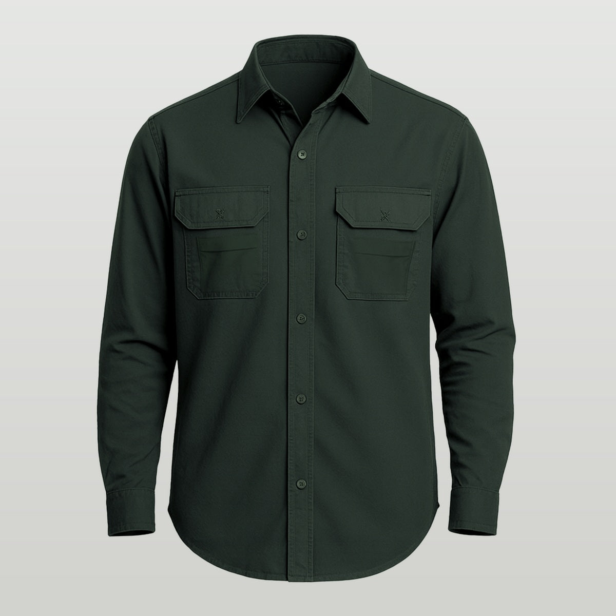 Camisa Work Agro Brk Chumbo com Proteção Solar UV50+ - Brk Agro