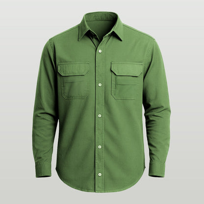 Camisa Work Agro Brk Verde Aventura com Proteção Solar UV50+ - Brk Agro