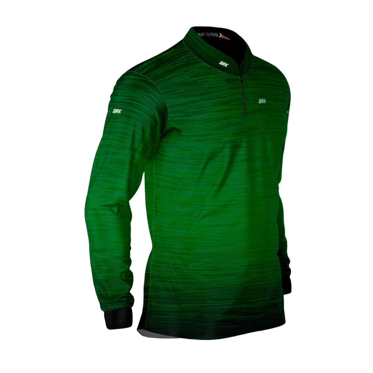 Camisa Masculina Agro Brk Mescla Verde Escuro com Proteção Solar UV50+ - Brk Agro