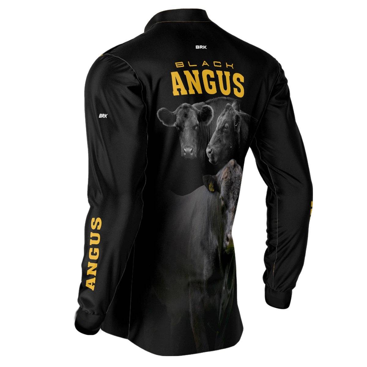 Camisa Agro Brk Black Angus com Proteção Solar UV50+ - BRK AGRO