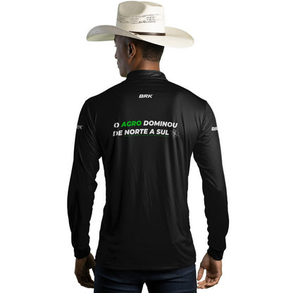 Camisa Agro Brk Influencer Luiz Ricardo com Proteção Solar UV50+ - BRK AGRO