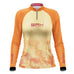 Camisa Agro Brk Feminina Tie Dye Laranja com Proteção Solar UV50+ - Brk Agro