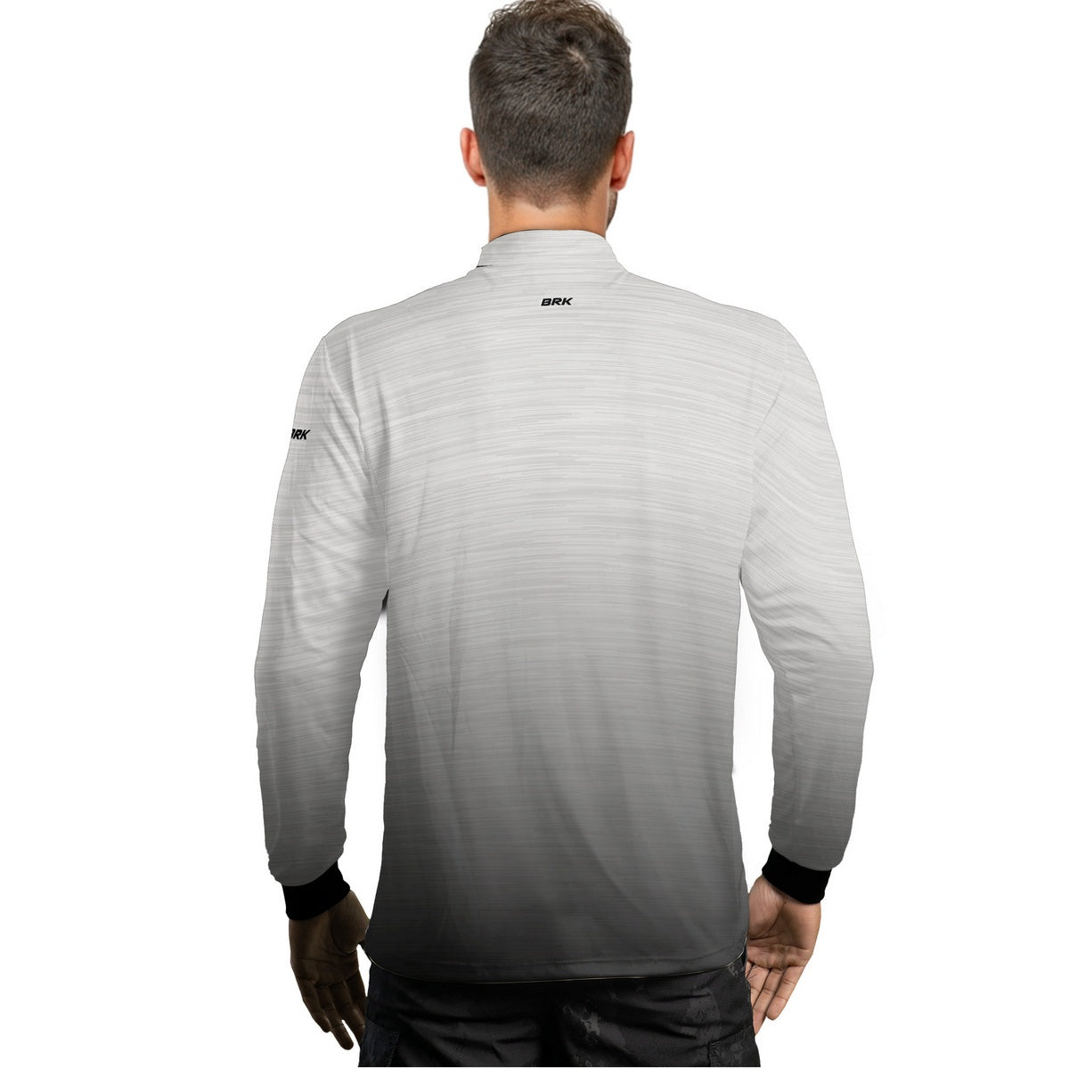 Camisa Masculina Agro Brk Mescla Branca com Proteção Solar UV50+ - Brk Agro